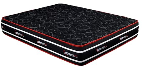 STR SPORT REST Colchón Deportivo Grafeno Oxygen Gel 30 cm Viscoelástico HR Alta Densidad Firme Fabricado en España 135x190 cm