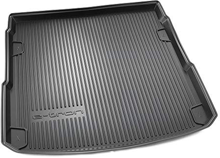 Audi 4KE061180 bagageutrymmesskål skyddsmatta inlägg skål med E-tron bokstäver antracit