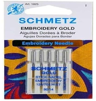 50 Schmetz Gold Titan Sticknadeln Größe 90/14 130/705 H-ET