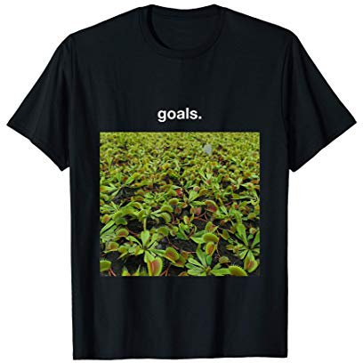 Venus Flytrap Shirt Carnivorous Plant Goals fly trap gift T-Shirt