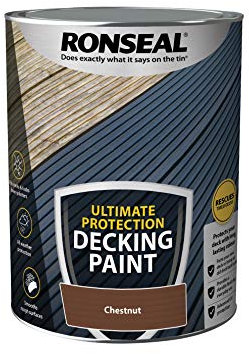 RONSEAL ULTIMATE DECKING PAINT CHESTNUT 5L