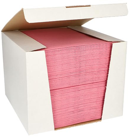 PAPSTAR 88564 ROYAL Collection Servietten, Rosa, 40cm Breite, 40cm Länge, 100 Stück