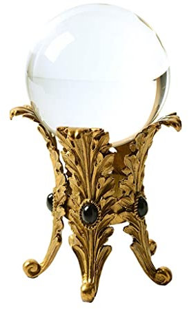 Kristallkugel Dekokugel Kristall Kupfer Kristall Ball Ornamente Ornamente Villa Desktop Wohnzimmer Schlafzimmer Luxus Ornamente Kristall Kugelschreiber Blickende Weissagung oder Feng Shui