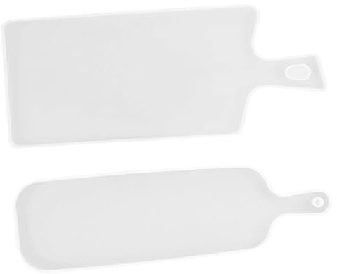 STOBOK 2pcs Crystal Glue Mold Silicone Epoxy Tray Molds Jewelry Tray Silicone DIY Jewelry for Crafts