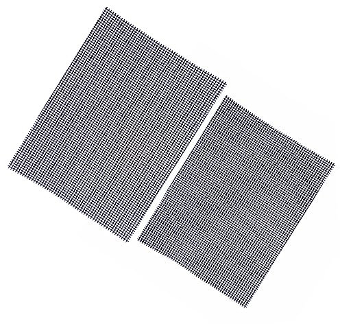 Happyyami 2piezas Alfombrillas Antiadherentes Para Barbacoa Estera De Malla Parrilla Para Cocina Picnic y Restaurante