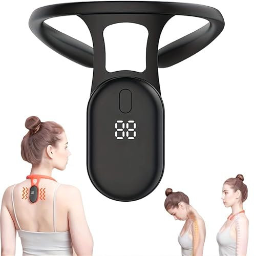 Tefexer Smart Back Support Corrector for Hunchback - Posture Correcting, Back Posture Monitoring Improving The Hunchback Posture Corrector Vibrating