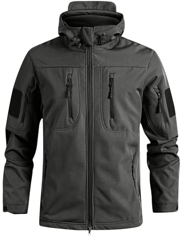 Generisch Tarnjacke Herren Taktischer Angeljacke Army Thermo Jacke Herren Camouflage Jagd Multicam Winddichte Windbreaker