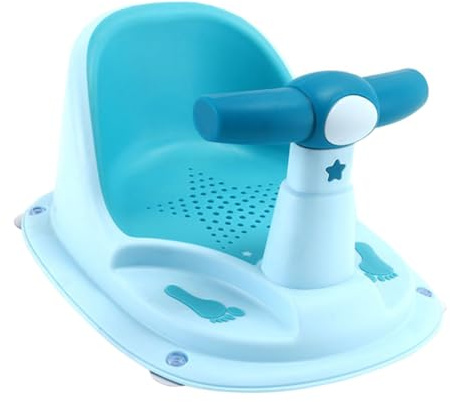 Babybadewannensitz aus Pp und Tpe für Babys und Kleinkinder | Ergonomische Form, Praktische Aufbewahrung, Geeignet für Babybad und Wohnungen
