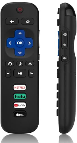 Universal Remote Control for Roku TV, Replacement for TCL/Hisense/Sharp/Philips/Onn/Element/Insignia, etc R0KU TVs (Not for RokuStick and RokuBox)