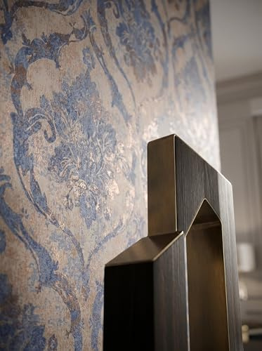 Newroom Papier Peint Intissé Bleu Salon Chambre Couloir Cuisine Bureau