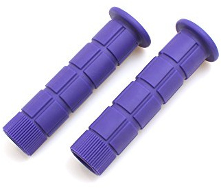 System-S Gummi cykelhandtag cykelhandtag styre handtag handtag handtag för cykel hjul BMX MTB i lila