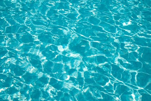 Magnettafel Pinnwand XXL Bild Wasser Pool türkis Größe 60 x 40 cm