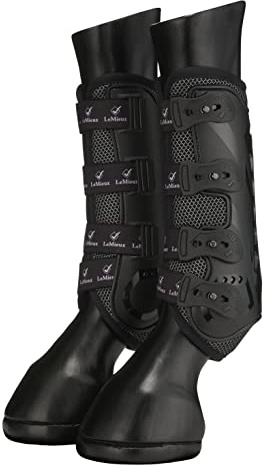 LeMieux Gamaschen Ultramesh Snug Boots Hinterbeine - Schwarz - L