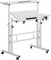 SogesHome Mesa de computadora de Altura Ajustable Escritorio de computadora portátil Estación de Trabajo Mesa de computadora portátil Tablas de Dibujo para Arte, Escritura, Elaboración
