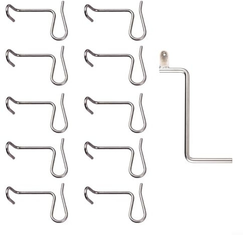 Edelstahl Zaunspanner Zaun Draht Spanner Griff Stacheldraht Reparatur Werkzeug Zaun Drahtspanner Twisting Tool