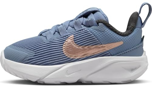 Nike Star Runner 4 Schuh für Jüngere Kinder, Calzado, Ashen Slate Mtlc Red Bronze Armory Navy, 34 EU