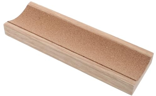 Sewroro Wood Rolling Pin Stand in Display Holder for Pastry Roller Kitchen Gadgets Rolling Pin Storage Organizers for Bakery Use Counter