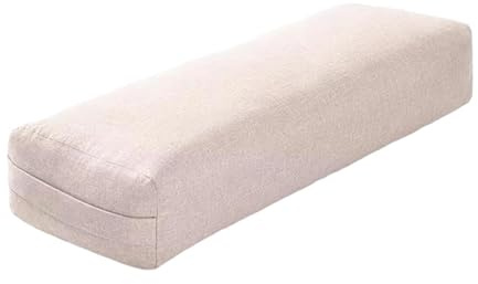 KIXZSAZ Almohada de meditación, cojín cómodo para yoga, soporte ligero, ideal para descansar y ejercicios de respiración profunda, almohada de apoyo restaurativa para