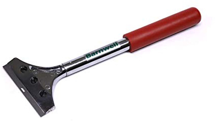 Barnwell 30,5 cm langer Schaber mit Gummigriff, 100 mm breit, Bodenbelag, Wand, Fliesen