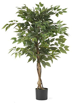 Christopher Knight Home Harney 4' x 2' Artificial Ficus Tree, Green