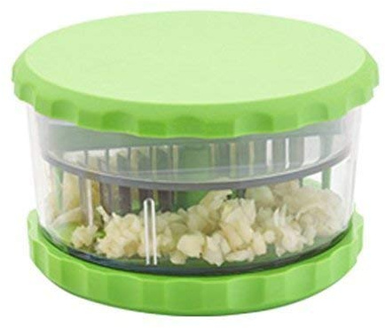Multi Crusher for Garlic Chilli Ginger Dry Fruits Chopper with Stainless Steel Blades Garlic Chopper Dry Fruits Multi Crusher Cutter
