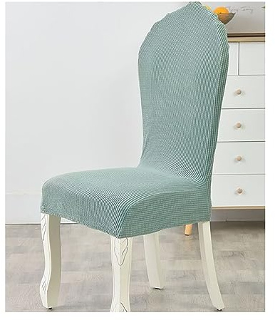 XGANGM Stretch Stuhlhussen 4er/ 2er Set Stuhlbezug Elastisch Abnehmbarer Waschbarer Runder Lehne Universal Hussen Für Stühle Stuhlüberzug Chair Cover Für Küche Restaurant Hochzeit,#10,4PCS