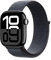 Apple Watch Series 10 (42 mm GPS) Montre connectée avec Boîtier en Aluminium Noir de Jais et Boucle Sport Encre Violette. Suivi de l’activité Physique, app ECG, Neutre en Carbone