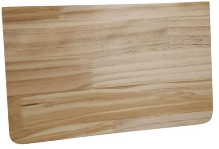 Klapptisch zur Wandmontage, mit Holz- und Edelstahlhalterungen, platzsparend, klappbarer Arbeitstisch, Esstisch, hängender Computertisch, 50 x 30 cm, faltbarer Schreibtisch