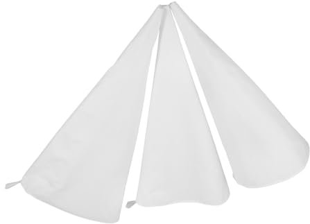 OFFSCH 3piezas Mangas Pasteleras De Algodón Kit De Repostería Flexible Para Decorar Pasteles y Cupcakes
