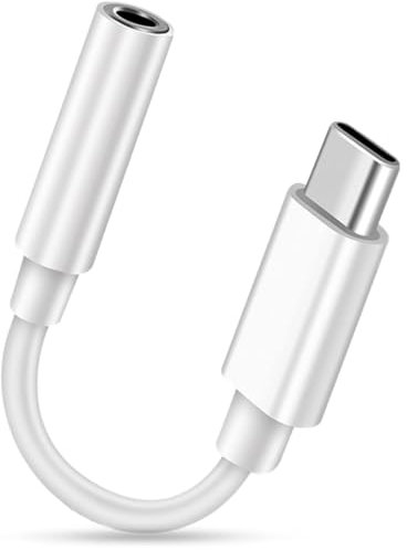 Clem Tech - Adaptateur USB C Jack, Prise USB C vers Prise Casque 3,5mm, Convertisseur Câble USBC vers Ecouteur Compatible avec Samsung Galaxy S21 S20 S20+, MacBook Pro, Huawei, Honor...