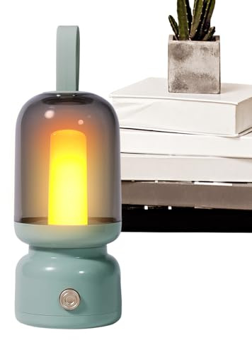 Linterna LED Para Tienda - Luz Nocturna Cálida con Pilas - Portátil para Tienda de Campaña Dormitorio Sala de Estar Senderismo Acampada