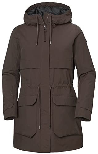 Helly Hansen W Mono Material Insulator, Chaqueta De Esquí Para Mujer, Marrón, S