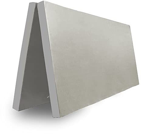 Grevinga Klappbare Turnmatte 200x200x6 cm – Faltbare Gymnastikmatte für Fitness, Yoga & Sport – Rutschfest & Platzsparend – RG 35 – Made in Germany