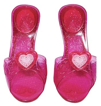 Rubies 156736OS000 Pink Jelly Shoes Princess Kids Fancy Dress, Girls Halloween