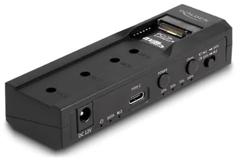DeLOCK USB Type-C™ Konverter für 1 x M.2 NVMe SSD +