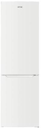 EDESA Frigorífico Combi Estático EFC-1821 ST WH de 180 cm, 262 L, Control Electrónico, Fresh Box, 3 Cajones, LED, Puertas Reversibles, Clase E, Blanco