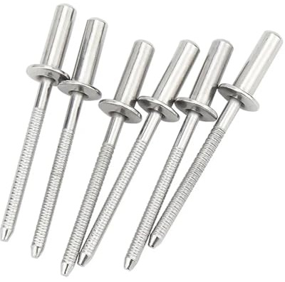 Rivet, Rivets étanches à tête ronde fermée en acier inoxydable 304, Anti-Corrosion, oxydation, traction aveugle, rivetage M3.2(6nm)