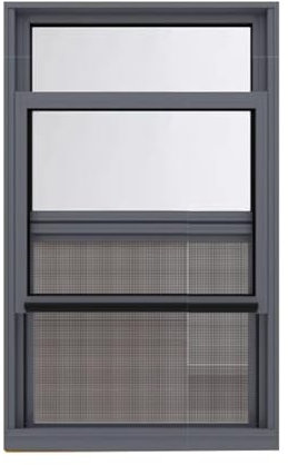 Fenster Window Kellerfenster Schiebefenster Hühnerstallfenster Mit Abnehmbaren Fliegengittern, Kommerzielles Vertikales Schiebefenster Für Das Office, Restaurantküchen, Tierhäuser Und Schuppen, Schwar
