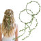 Confezione da 2 corone di fiori artificiali, per matrimoni, feste, festival