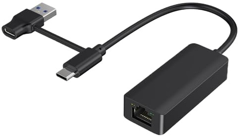 Adattatore Ethernet Gigabit Scheda Di Rete Esterna Senza Driver | Adattatore Ethernet USB3.0 Cavo Per Laptop Auto Telefonia Servizi Business Videogiochi Computer