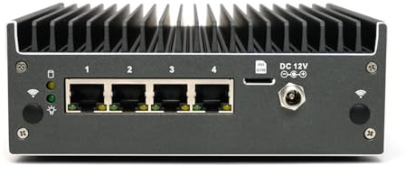 Protectli Vault Pro VP2430-4 Port, Micro Appliance/Mini PC - Intel N150, 4X 2.5G NICs, DDR5 RAM, 32GB eMMC on-Board, M.2 SATA SSD Storage, AES-NI, Barebones