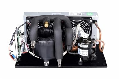 Acondicionador de aire Enfriador De Líquido Coaxial DV1920E-C, 24 V CC, 130 W De Capacidad, Refrigerante R134A, Compacto Y Eficiente For S De Ciclado De Líquidos.