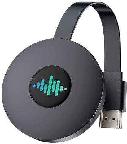 5G Wireless HDMI Dongle, 4K Miracast HDMI Adapter mit Screen Mirror, Miracast/Airplay/DLNA Screen Mirroring für i-Phone/i-Pad/Android/iOS zu TV/Monitor/Laptop/Tablet, Plug & Play