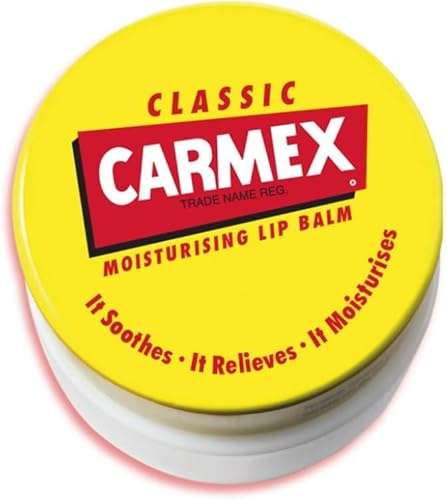Classic Moisturising Lip Balm Tube with Camphor & Menthol – Cooling Sun‑Damage Relief, UV Protection to Prevent Discolouration & Peeling – Deep Hydration with Beeswax & Lanolin, 10 g | SterlingSquare
