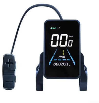 Hasaller LCD-Bildschirme für Elektrofahrräder, NC-81F, wasserdicht, Armaturenbrett, Computer, E-Bike-Panel, Armaturenbrett, Mountainbike, Computer, Geschwindigkeits- und Trittfrequenz-Monitor