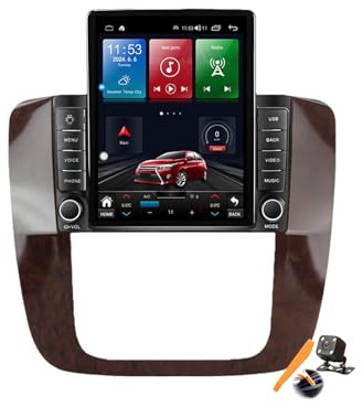 TS300, Autoradio Android 14.0 Radio per GMC Yukon Tahoe 2007-2012 Navigazione GPS Satellitare 9.7'' Touchscreen Lettore DVD Multimediale Video Ricevitore FM BT con Carplay 4G 5G WiFi DSP SWC