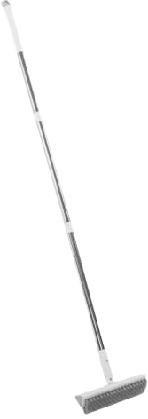 aqxreight Brosse à Récurer Le Sol, Brosse de Nettoyage des Cheveux Durs à Manche Long, pour Carrelage de Douche, Garage, Patio Extérieur