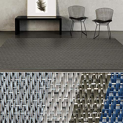 casa pura® Indoor- & Outdoor-Teppich Mantua | Bodenbelag für Flur, Küche, Bad, Terrasse, Balkon, Garten | kunstvoll gewebt mit Schimmer Optik | Viele Größen (180x1000 cm)