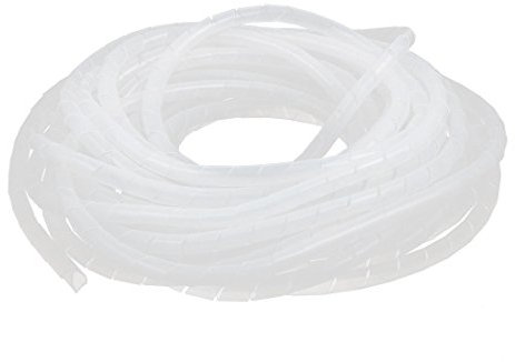 Aexit 10mm Durchmesser. Flexibles Spiralschlauch-Kabel-Wire-Wrap-Computer Verwalten das Kabel Weiß 30 Meter Länge (b6c9814eb31b3cbf147ad42d211d52c2)