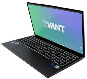 VANT Agile v2024 - Ordenador Portátil 15.6 FHD sRGB99% (Intel Core i7-1360P, 64GB DDR5, 2TB SSD NVMe PCIe 4.0, Intel Iris Xe, Ubuntu Linux) Negro - Teclado QWERTY Español